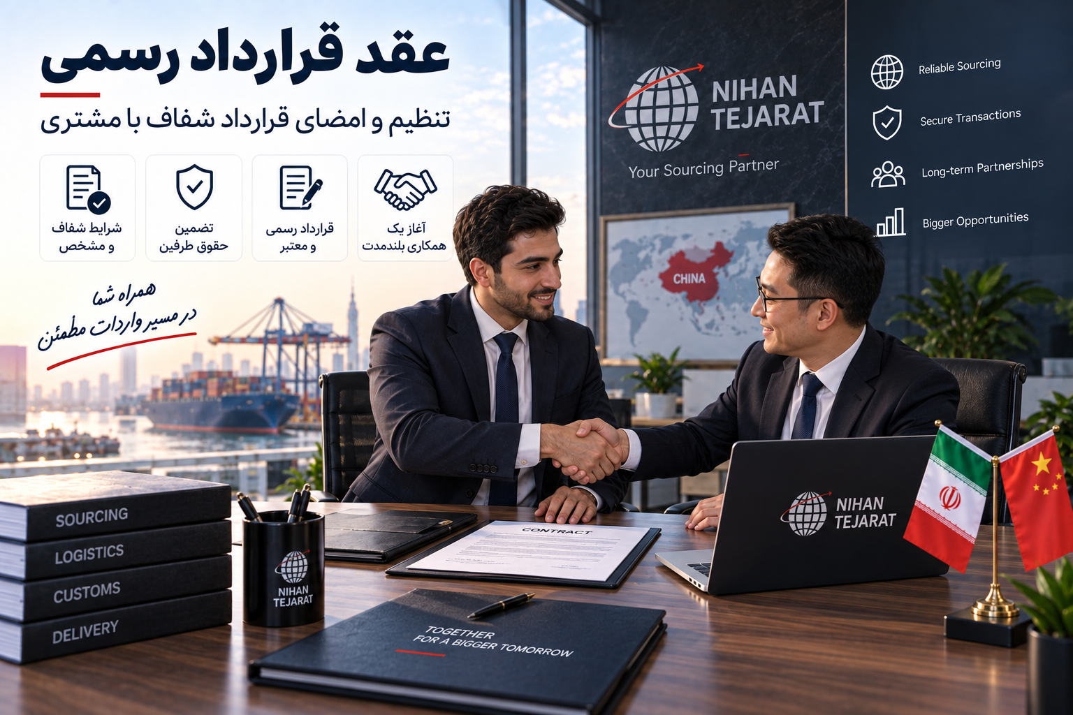 عقد قرارداد رسمی